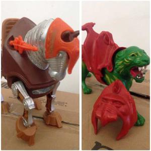 Heman Master Of The Universe Caballo Y Tigre De He-man