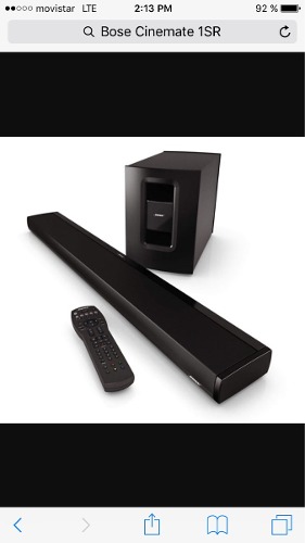 Home Theater Inalámbrico Bosé Cinemate 1sr