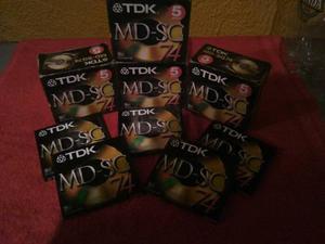 Minidisc Tdk Md-sg 74 Minutos, Re-grabable