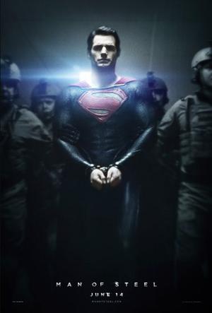 Afiche De Cinemen Of Steel Superman 1 Metro X 70 Cm
