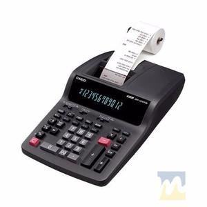 Calculadora Casio Con Impresora Dr-120tm Negra