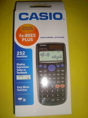 Calculadora Casio Oferta Fx 85 Es Plus (252 Funciones) Nueva