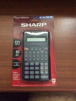 Calculadora Cientifica Sharp El-501wb-bk