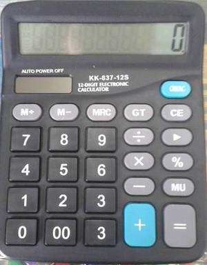 Calculadora Digital Kk-s 12 Dígitos Grandes