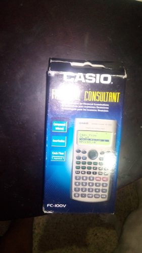 Calculadora Financiera Casio Fc-100v