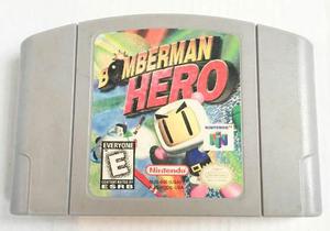 Cartucho Juego Bomberman Hero Nintendo 64
