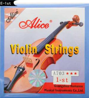 Cuerda Mi 1era Para Violin Alice A703