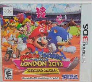 Juego Original 3ds Mario Y Sonic Olimpiadas Londres