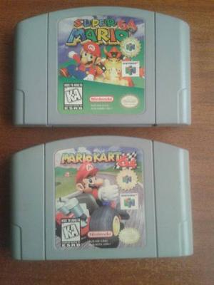 Juegos De Nintendo 64 Mario Kart Y Super Mario 64