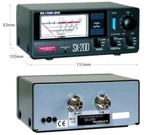 Medidor De Estacionaria Swr Y Watimetro Diamond Sx-200