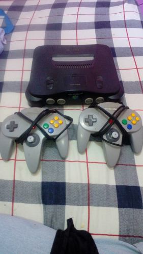 Nintendo 64+ 2 Controles + Un Juego Original Con Manual