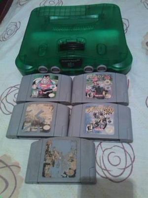 Nintendo 64 A La Venta 5 Consola Y 27 Juegos