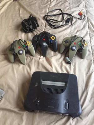 Nintendo 64 Original + 3 Controles