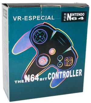 Para Nintendo 64 Alambrico Nuevo Paquete Control Generico