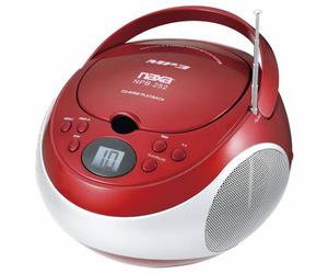 Radio Reproductor Portatil De Cd / Mp3 Am/fm Naxa