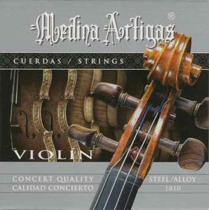 Set De Cuerdas Para Violin Medina Artigas Modelo 
