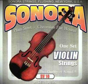 Set De Cuerdas Sonora Para Violin Sv10 Made In U.s.a