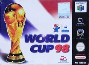 World Cup 98 De Ea Sport Para Nintendo 64 No Fifa