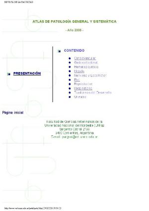 Atlas De Patologia General Y Sistematica En Formato Pdf