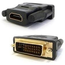 Convertidor Dvi Macho A Hdmi Hembra Vcom