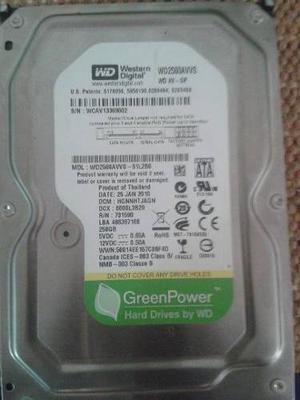 Disco Duro 250 Gb Sata