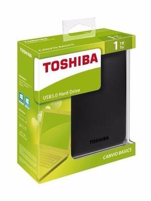 Disco Duro Toshiba Externo 1tb Usb 3.0, 5gb Por Segundo