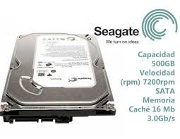 Discoduro Seagate 500gb
