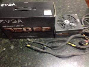 Fuente De Poder Evga 750 B2 Supernova Bronce