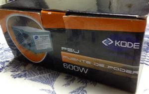 Fuente De Poder Kode De 600 Watts Atx