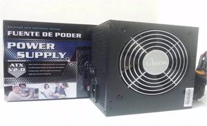 Fuente De Poder w Atx Omega V Pines Sata