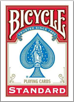 Cartas De Magia / Poker Bicycle Modelo Clasico Standard Roja