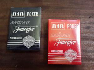 Cartas Naipes Para Poker. Fournier. Made In Spain