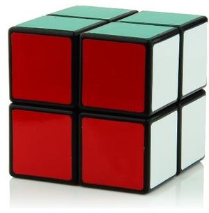 Cubo De Rubik Shengshou Aurora 2x2 Color Negro 50mm