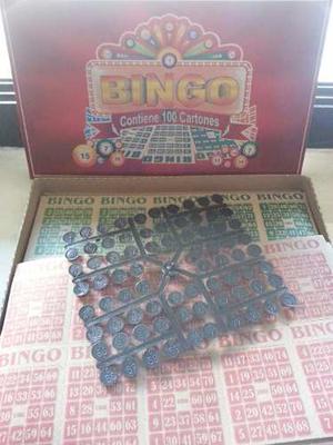 Juego De Bingo Clasico Con 100 Cartones Para Toda La Familia