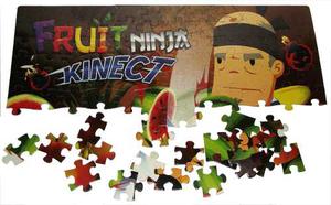 Rompecabeza Fuit Ninja Kinect De 144 Piezas Carton Grueso