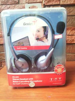 Audífonos Con Micrófono Genius Hs-04s