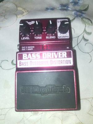 Bass Drive Digitech + Transformador Boss 9 Voltios