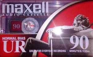 Cassette De Audio Ur 90 Maxell