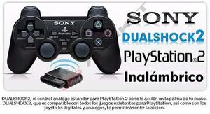 Control Para Playstation 2 Inalambrico Dualshok Blister