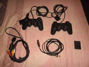 Controles De Playstation 2, Memory Card Y Cables