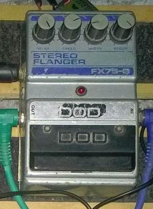 Dod Compressor Sustainer + Stereo Flanger 70mil (boss)