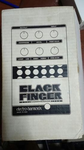 Electro Harmonix Black Finger Tube Compresor
