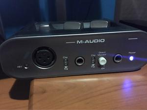 M Audio Fast Track Avid Home Recording Studio