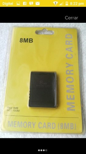 Memorycard De 8mb