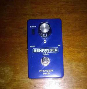 Pedal Behringer Phaser Ph9 Con Adaptador 9v