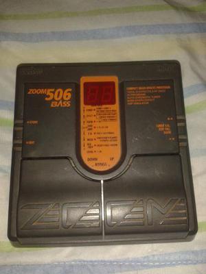 Pedal Para Bajo Electrico Zoom 506