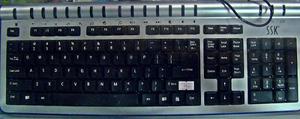 Teclado Multimedia Ssk Ps2