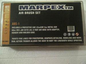 Aerógrafo Air Brush Set Marpex Tm
