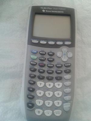 Calculadora Texas Instruments Ti 84 Plus Silver Edition