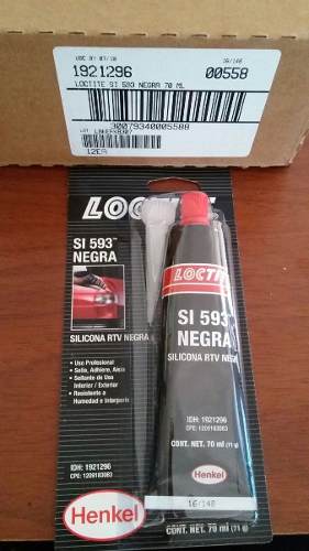 Silicon Negro Loctite Al Mayor Henkel Original Importado